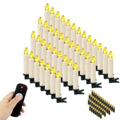 Ozavo Christmas Candles